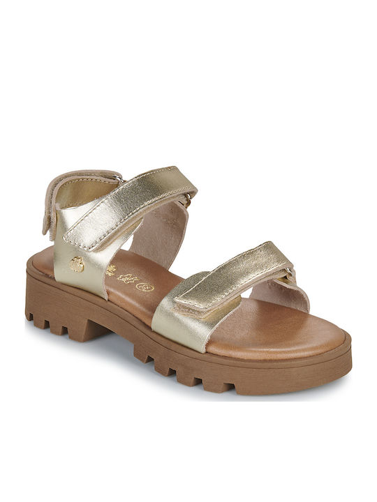 Citrouille et Compagnie Kinder Sandalen Piana Gold