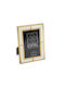 Espiel Metallic Photo Frame with Yellow Frame