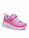 Blink Kinder Sneakers mit Klettverschluss & Lichtern Rosa