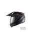 Nexx Y.Travl Plain Black Matt Κράνος Μηχανής On-Off DOT / ECE 22.06 1750gr με Pinlock και Sunvisor