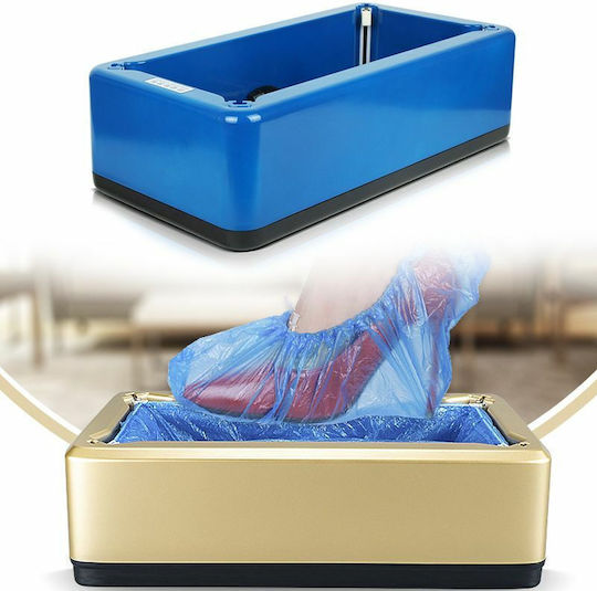 Automatischer Schuhüberzieher-Spender Blau