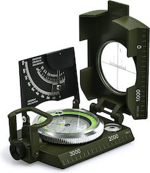 Proster Multifunktionaler Wasserdichter Professioneller Navigationskompass Klinometer Pst033