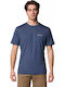 Hike Back T-shirt Μπλε