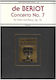 Beriot Violin Concerto Nr.7 In G Major Op.76