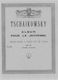 Tschaikowsky Album Pour La Jeunesse Op.39