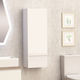Badezimmer-Säule Inter Ceramic Icp 134neu 2 Türen PVC Weiß