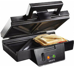 Krups FDK 451 850W για 2 Τοστ Μαύρη