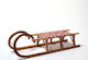 Sanie Deluxe Mare din Lemn Linia Standard 115cm