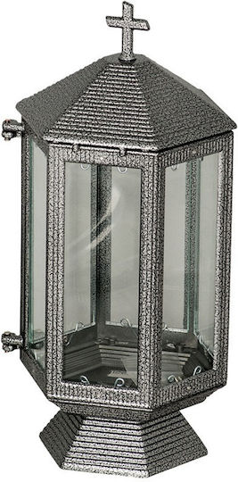 Aluminum Memorial Lantern 14.3x31.5cm 16-26117