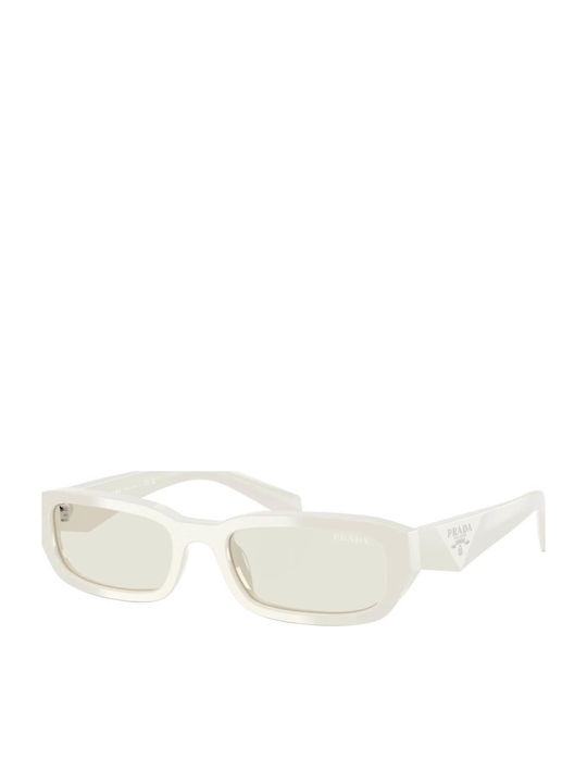 Prada Damen Sonnenbrille mit Weiß Kunststoff Ge...