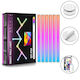 Smart Decorative Table Lamp LED RGB Bar Light 9pcs 30cm