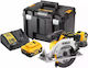 DEWALT Circular Saw Brushless 18V 2x5Ah with Speed Adjustment