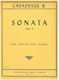 Sonata Casadesus Opus 9