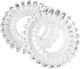 Eurostil Elastice de Păr 35mm Spiral Transparent 2 bucăți