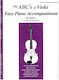 Rhoda Abcs Viola Easy Piano Accompaniment Book 1