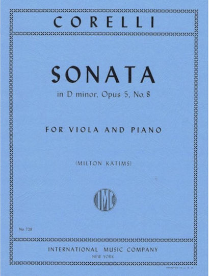 Corelli Sonata Ιn D Μinor Op5