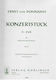 Dohnanyi Konzertstuck D-dur Op.12 Cello & Piano