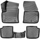 3D Tray Mats Rubber TPE Peugeot E-2008 22+ Electric EV Rizline 4 Pieces Black