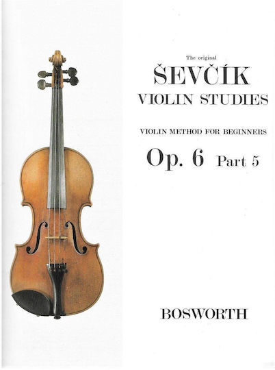 Sevcik Otakar School Violin Technique Opus 6 Part 5