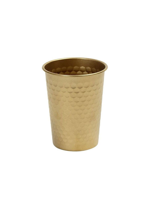 Espiel Glass Cocktail/Drinking made of Stainless Steel in Yellow Color 350ml