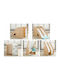 Educational Wooden Learning Tower Montessori Double Slide Office Climbing 4 1