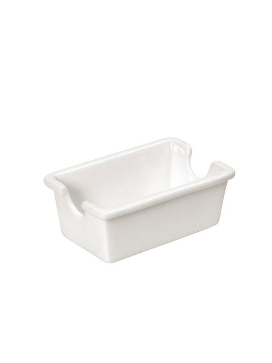 Espiel Siders General Use Box Made of Beige Porcelain 9.7x6.5x4.3cm 1 Piece