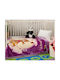 ForHome Κουβέρτα Βελουτέ Purple 100x130εκ.