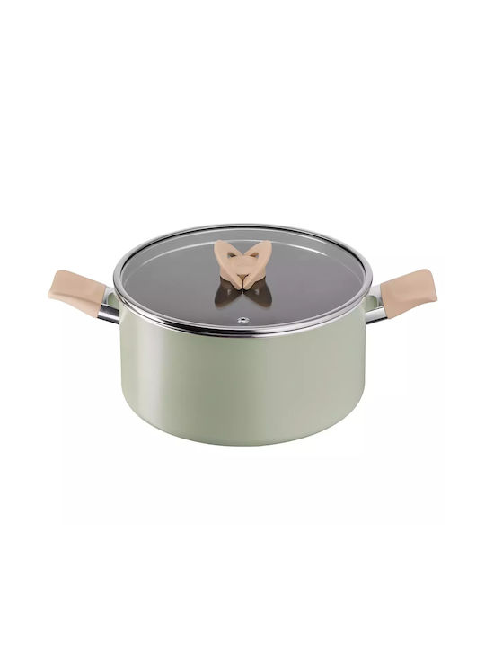 Tefal Blossom Дълбока Тенджера от Алуминий 5.2лт / 24см