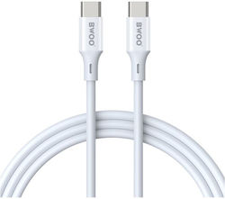 BWOO USB 2.0 USB-C männlich - USB-C 60W 2m BWOO USB 2.0 USB-C männlich - USB-C 60W 2m