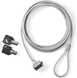 Universelles Anti-Diebstahl Laptop-Schloss 2 Schlüssel 1m Andowl Q-dn08