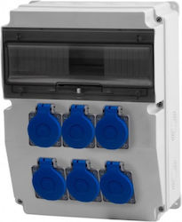 Διακόπτης Caja 6x230v 12m Ip65
