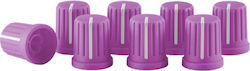 Reloop Knob Cap 8pcs Purple Color