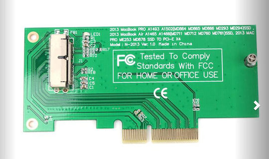 Κάρτα PCIe σε θύρα PCI-E / SATA
