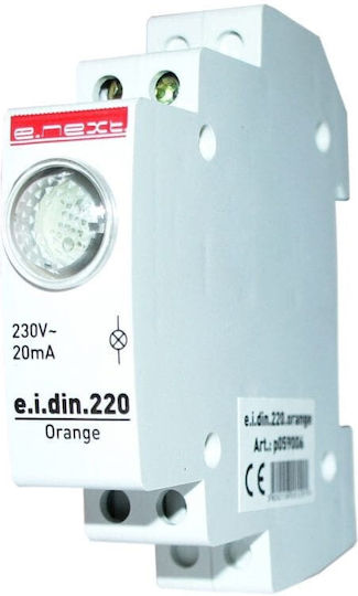 Lumină de Semnalizare 1p Portocalie E.next Redpoint 25262