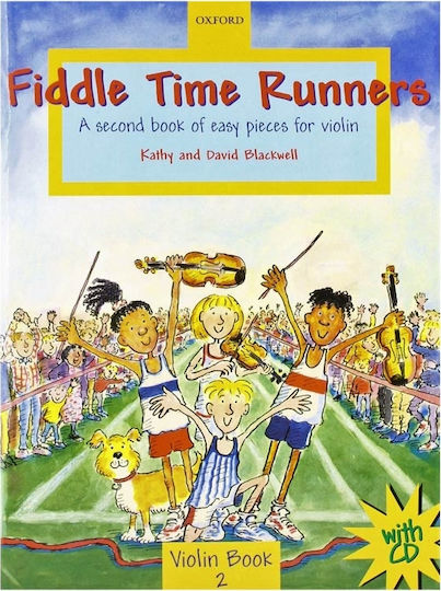 Oxford University Press Blackwell Fiddle Time Runners Книга 2 и CD Ревизирано издание