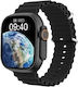 Ultra 9 Max Smartwatch mit Pulsmesser (Blue / B...