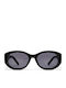 Chpo Women's Sunglasses with Black Plastic Frame and Gray Lens 16135AA