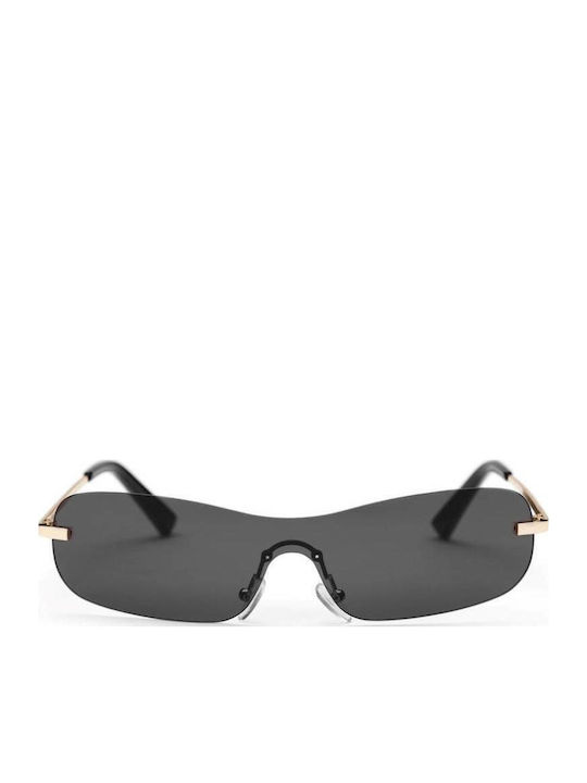 Chpo Unisex Sonnenbrille mit Gold Metall Gestel...