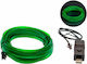 Bandă LED X-Wheat USB 5V Verde Lumină 5m cu Sursă de alimentare