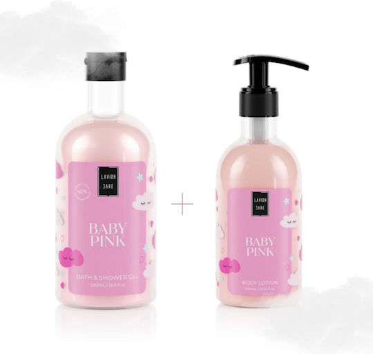 Lavish Care Baby Pink Σετ Περιποίησης για Ενυδάτωση & Καθαρισμό Σώματος 2τμχ