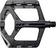 HT Pedale de bicicletă Platforma Negre