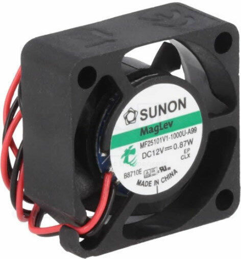 Ανεμιστήρας 12v Dc 25x25x10 0.87w Sunon