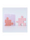 Fluid Market Διακοσμητικό Βάζο Glas Rosa 1Stück