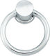 Brass Ring Weatherproof Glossy Chrome Finish 8 cm Diameter