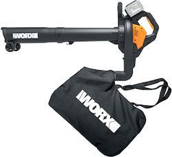 Worx WG583E.9 Вентилатор / Градински Аспиратор На Батерия 40 Волт Solo Worx WG583E.9 Вентилатор / Градински Аспиратор На Батерия 40 Волт Solo