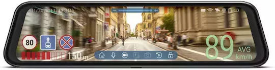 Navitel Καθρέπτης με Κάμερα DVR Αυτοκινήτου 1440P Wi-Fi, GPS