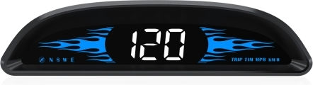 Дигитален инструмент Head Up Display за автомобил за монтаж върху Lighter