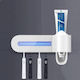 Toothbrush Support Base Plastic White