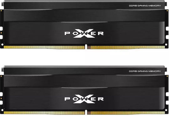 Silicon Power Xpower Zenith DDR5 64GB RAM με 2x32GB Modules και Ταχύτητα 6000 για Desktop