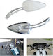 Motorcycle Mirror 1pcs Silver